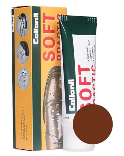 Collonil Glattlederpflege Silicon Polish mittelbraun 75ml