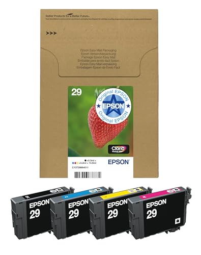 Epson C13T29964511   Paquete múltiple de 4 colores 29 EasyMail