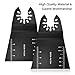 16pcs Cuchillas Multiherramienta Oscilante Hojas de Sierra Accesorios para Herramientas Universal para...