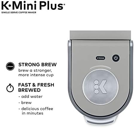 Keurig Okay-Mini Plus Espresso Maker, Single Serve Okay-Cup Pod Espresso Brewer, 6 to 12 oz. Brew Dimension, Shops as much as 9 Okay-Cup Pods, Studio Grey 3 41FEpbOitPL. AC