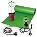 Produktbild Bio Green Anzuchtbooster Heizmatte mit Digital-Thermostat für Pflanzen | 60 x 120 cm | 140 Watt | wasserdichte Wärmeplatte | Samen & Stecklinge