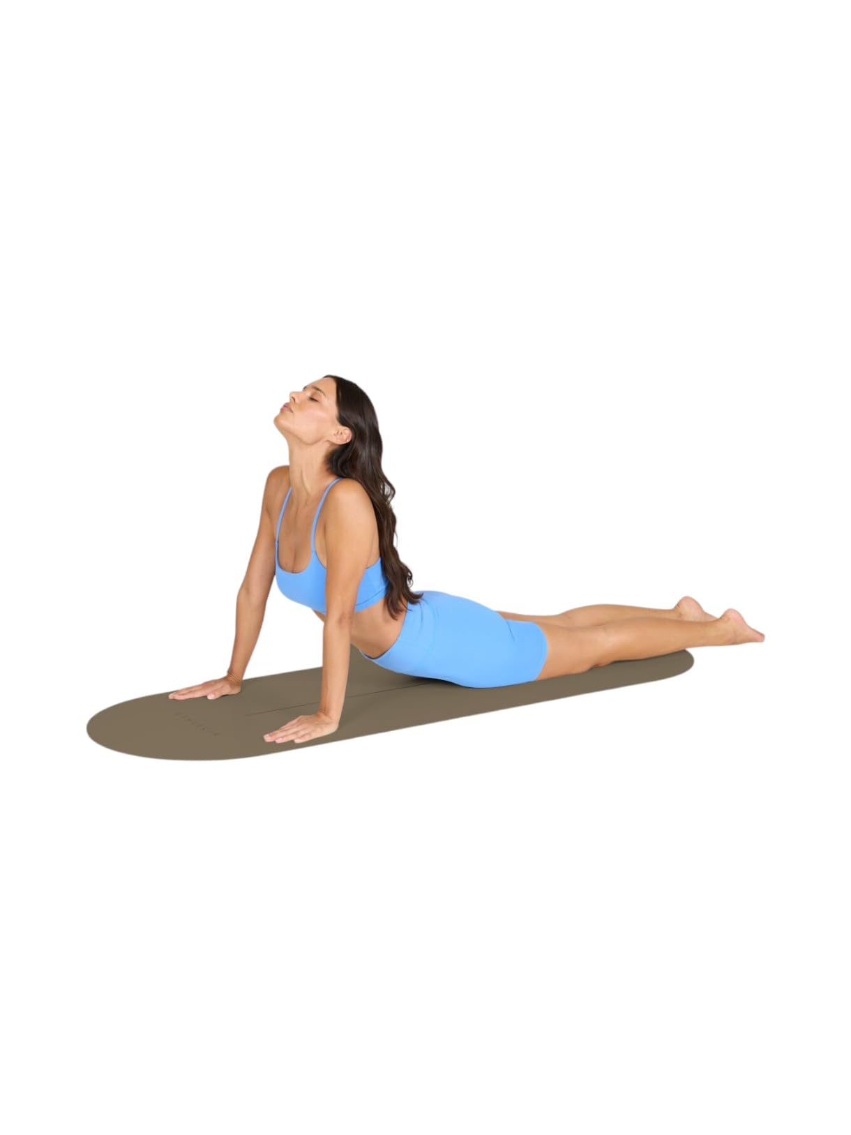Tappetino da yoga - ATHLECIA - Oliveira - 4 mm - Beige