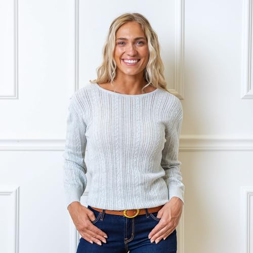 Image of Hope & Henry Women's Long Sleeve Fine Gauge V-Neck Sweater