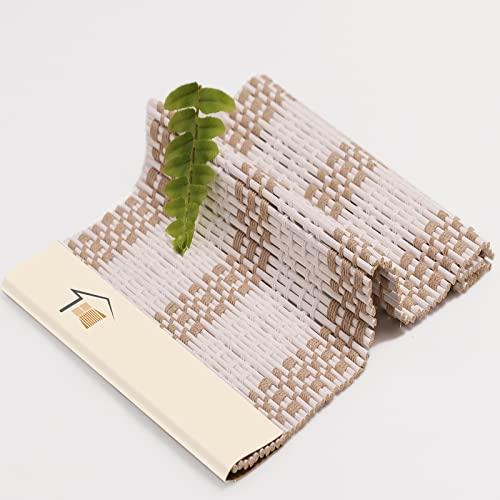 Lantime Custom Wood Roman Shades, Bamboo Light Filtering Shades Blinds For Windows And Doors, Color 1 #TOP3