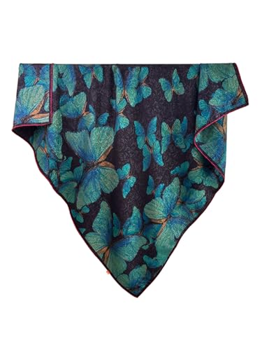 Foulard en laine de soie rose HangErFeng contre les coups de froid du cou
