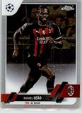 2022-23 TOPPS CHROME UEFA CLUB COMPETITIONS #146 RAFAEL LEAO AC MILAN SOCCER OFFICIAL TRADING CARD OF SOCCER