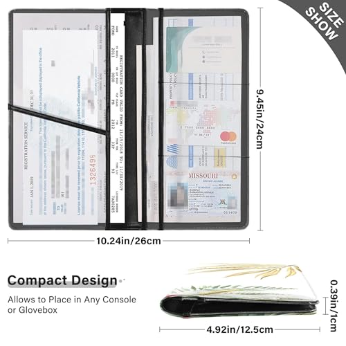 Organizador para documentos cuero sintético miniatura 3