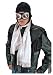 elope White Steampunk Aviator Scarf for Men and Women