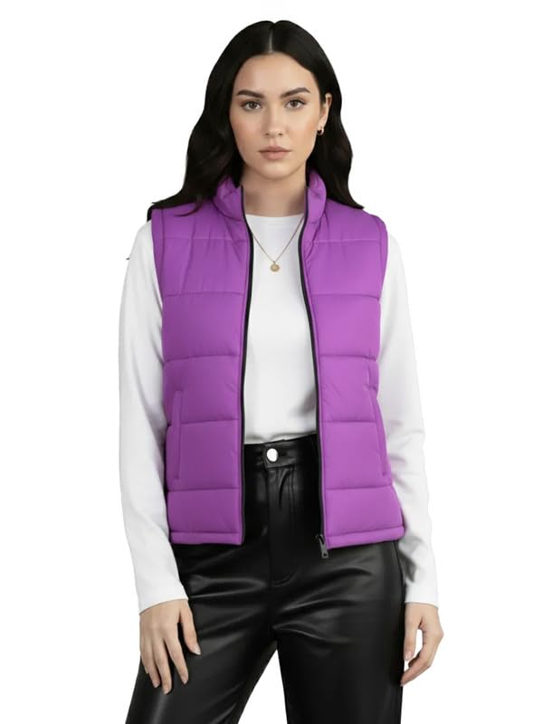 chkokko Women Polyester Stylish Winter Wear Standard Length Jacket-picture-36