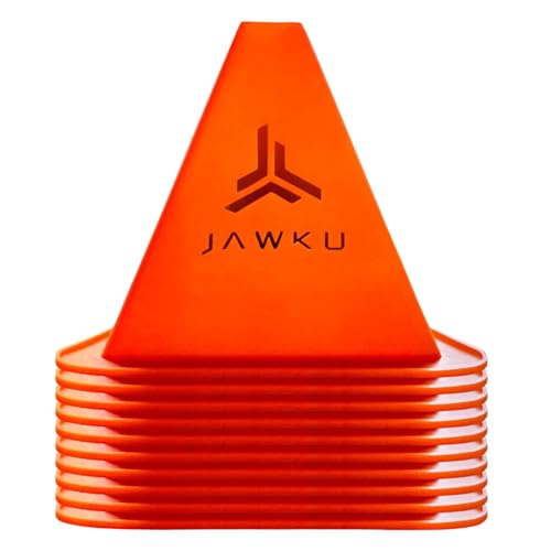 JAWKU Speed Cones Training System for Agility, Speed, Drills and