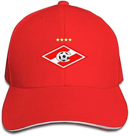 FC Spartak Moscow Russian Football Soccer Logo Flex Baseball Cap Red Apparel