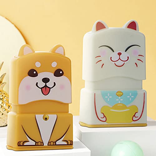 cabilock Carimbo personalizado para crianças, 2 peças, carimbo personalizado para crianças, carimbo