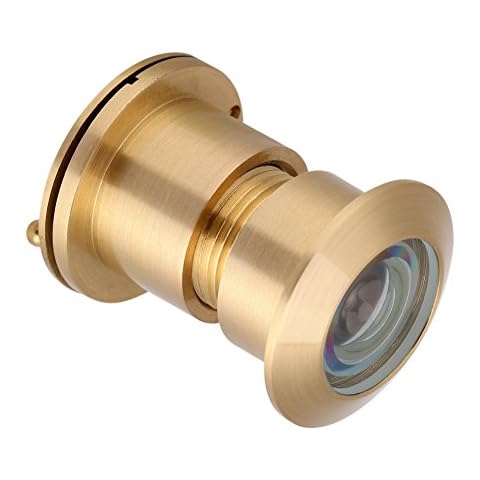 Guckloch-Türspion, Spionageloch mit Drehbarer Sichtschutzabdeckung Cover