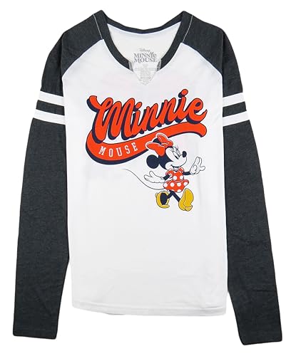 T-shirt long Mickey et Minnie Disney femme idéal pour l'automne