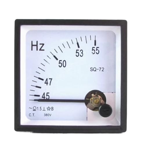 Compteur de fréquence SQ-72 45-55Hz pour panneau analogique AC 220V