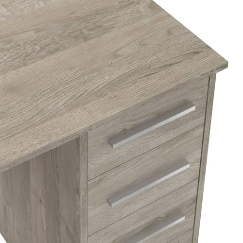 Bureau d'ordinateur à montage facile avec 4 tiroirs - 7