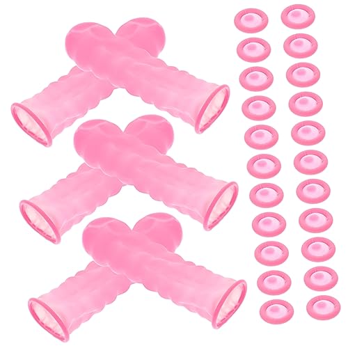 Mipcase Medium 100 Pack Pink Cut Resistant - Protective Covers for Fingers Thumbs Joints