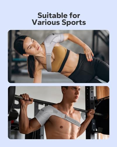 image for KMEIVOL Komoko Shoulder Brace, Rotator Cuff Support Brace with Ice Pac