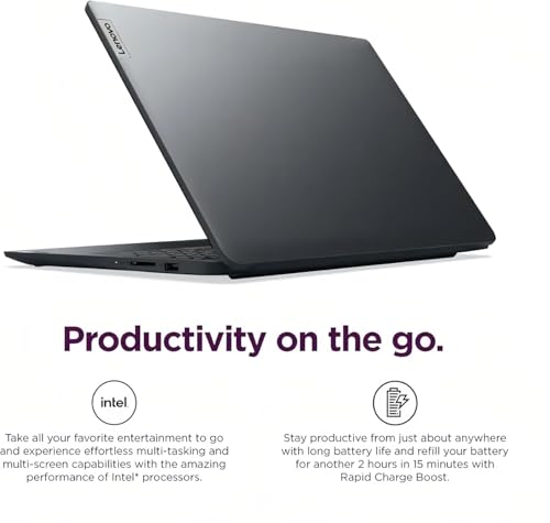 Image of Lenovo IdeaPad 15.6 inch FHD Touchscreen Business Laptop with Lifetime Web Office 365 - Intel 13th 10-Core i5 (Outperforms i7-1255U) - 16GB RAM, 1TB SSD - WiFi 6, 10HR Battery, 720p Camera