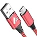 Produktbild Aione USB C Kabel,Typ C Ladekabel 2m Nylon Datenkabel Fast Charge USB C Ladekabel für Samsung Galaxy S10,S9,S8,A40,A50,A70,S20 Plus,A20e,Note10 9 8,M30s,M20,A51,A7 A5,LG G7,Sony Xperia, Google Pixel