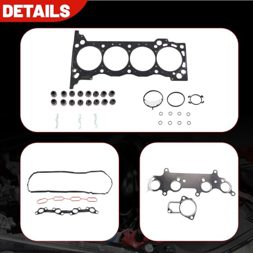 Image of AUCERAMIC HS26357PT Cylinder Head Gasket Set fit for 2005-2020 Toyota Tacoma, 2010 4Runner 2.7L L4 Engine Kit | Replace OEM# 11115-75050 HGS954 MS19734