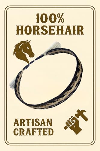 Image of Gamboa 100% Natural Horsehair Hat Bands for Cowboy and Panama Hats for Men and Women Western Hat Bands