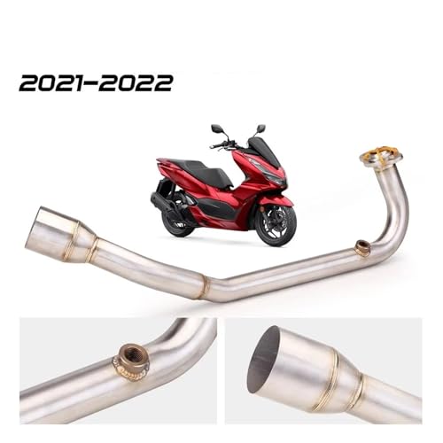 Pot d'échappement PCX150 réparer fuite silencieux intermédiaire - 4