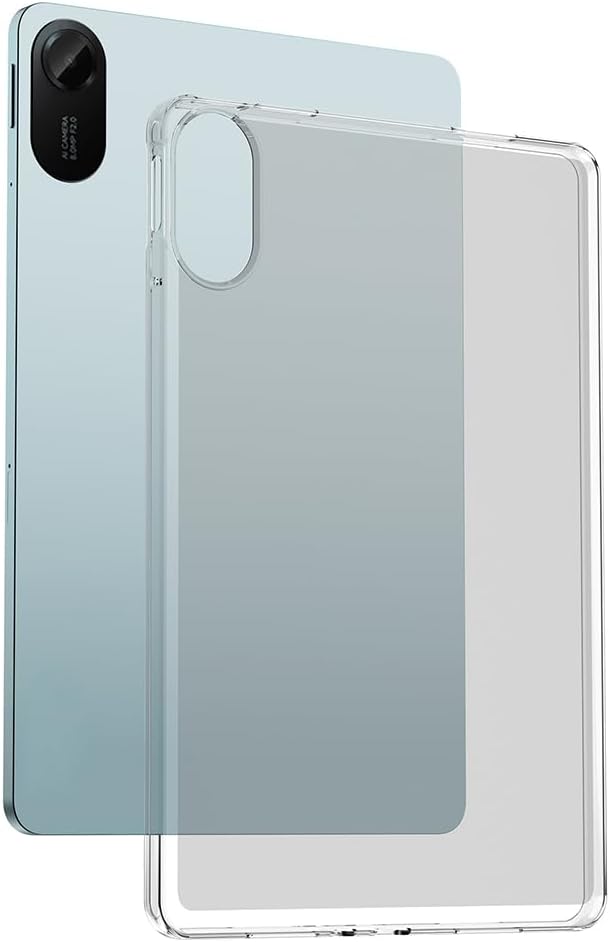 Xiaomi Redmi Pad 2 ile uyumlu Kılıf Zore Tablet Süper Silikon Kapak Şeffaf