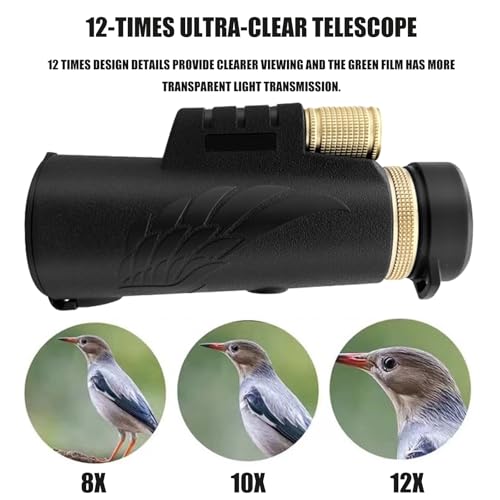 Monocular potente e impermeable para camping con largo alcance en deportes 4
