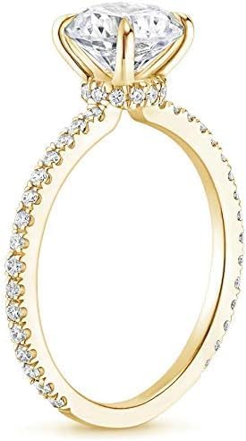IGI Certified Marquise Cut Lab Grown Diamond Ring, 1–5 Carat E–F VVS1–VVS2 Engagement Ring, 10K 14K 18K Solid Gold Wedding Anniversary Ring for Women