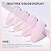 Makartt Rubber Gel Base for Nails,Ballerina Pink Base Coat Gel Nail Polish,Natural Color Base Gel Polish UV Nail Lamp Needed,Long Lasting Rubber Nail Base for Manicure Salon Home