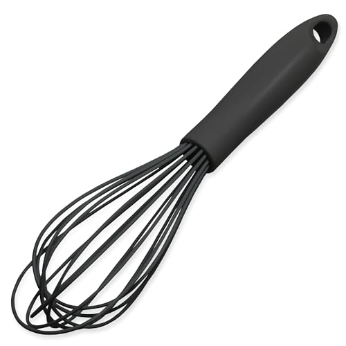 Image of Chef Craft Premium Silicone Wire Cooking Whisk, 10.5 inch, Black