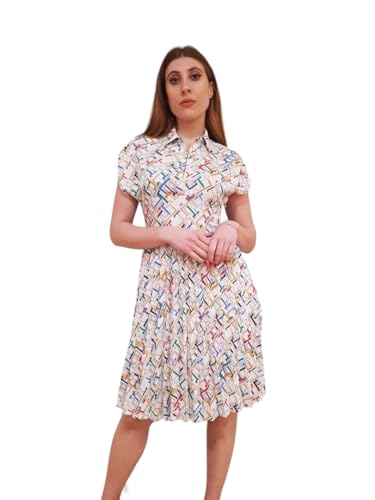 Robe pour femme élégante en mousseline plissée Tommy Hilfiger