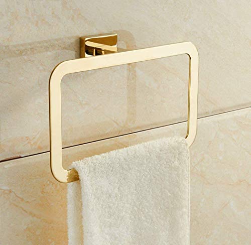 Quincaillerie pour salle de bain avec anneau porte-serviette de bain de luxe