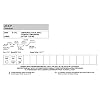 Walker SoundFX 18568 Direct Fit Exhaust Muffler 2.25 Inlet (ID) 2.25 Outlet (ID) for Jeep Cherokee