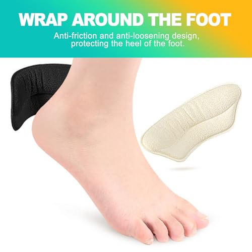 Juego de 8 Protectores de Talón para Zapatos Flojos miniatura 5