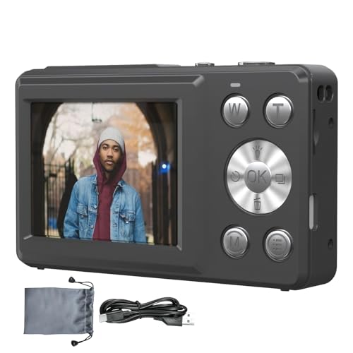 Digital Camera | Compact Camera | Portable Mini Cameras | Compact Small Cameras for Kids Boys, Girls, 2.4-Inch Large Screen Devi