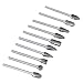 ZJchao 10 PCS Double Cut Tungsten Carbide Rotary Burr Set 1/8