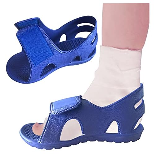 Postoperativ Rehabiliteringsskor, Post-op Kirurgi Dekompressionsskor Med Justerbar Rem, Fot Gips Fasta Skor/Vrickningar Stabilisatorsko För Trasiga Tå-/Fotfrakturer,L