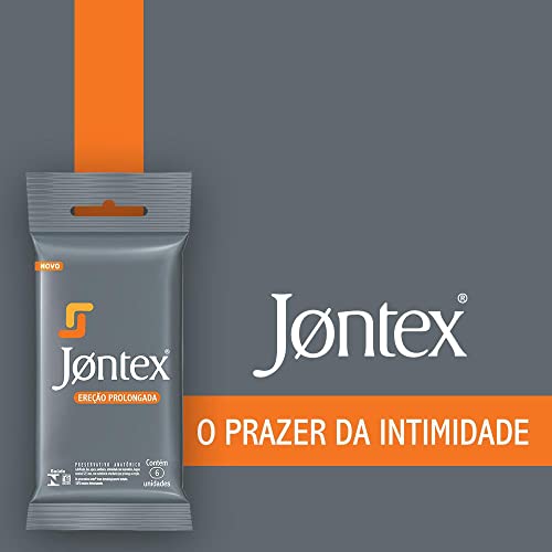Preservativo Camisinha Jontex Ereção Prolongada - 6 Unidades