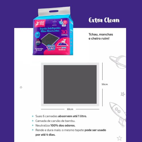 Kit 2 Pacotes Tapete Higiênico Akol Dog 50x60cm
