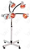 Skin Act 5 Head Infrared Heat Lamp with Flexible Arms, infra red lamp, infrared light