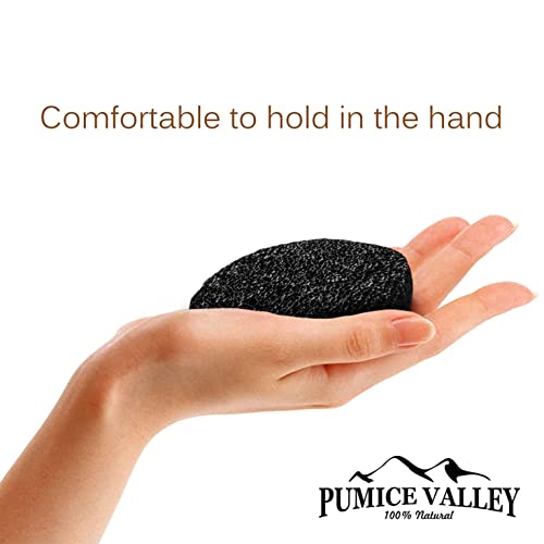 Pumice Stone - Natural Earth Lava Pumice Stone Black - Callus Remover For Feet Heels And Palm - Pedicure Exfoliation Tool - Corn Remover - Dry Dead Skin Scrubber - Health Foot Care #TOP5
