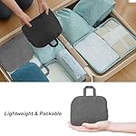 TANTOMI Ultra Lightweight Packable Backpack 25L - Foldable Hiking Daypack for Travel, Compact Pocket Gym Sack & City Commuting Gear - Gray - Image 5