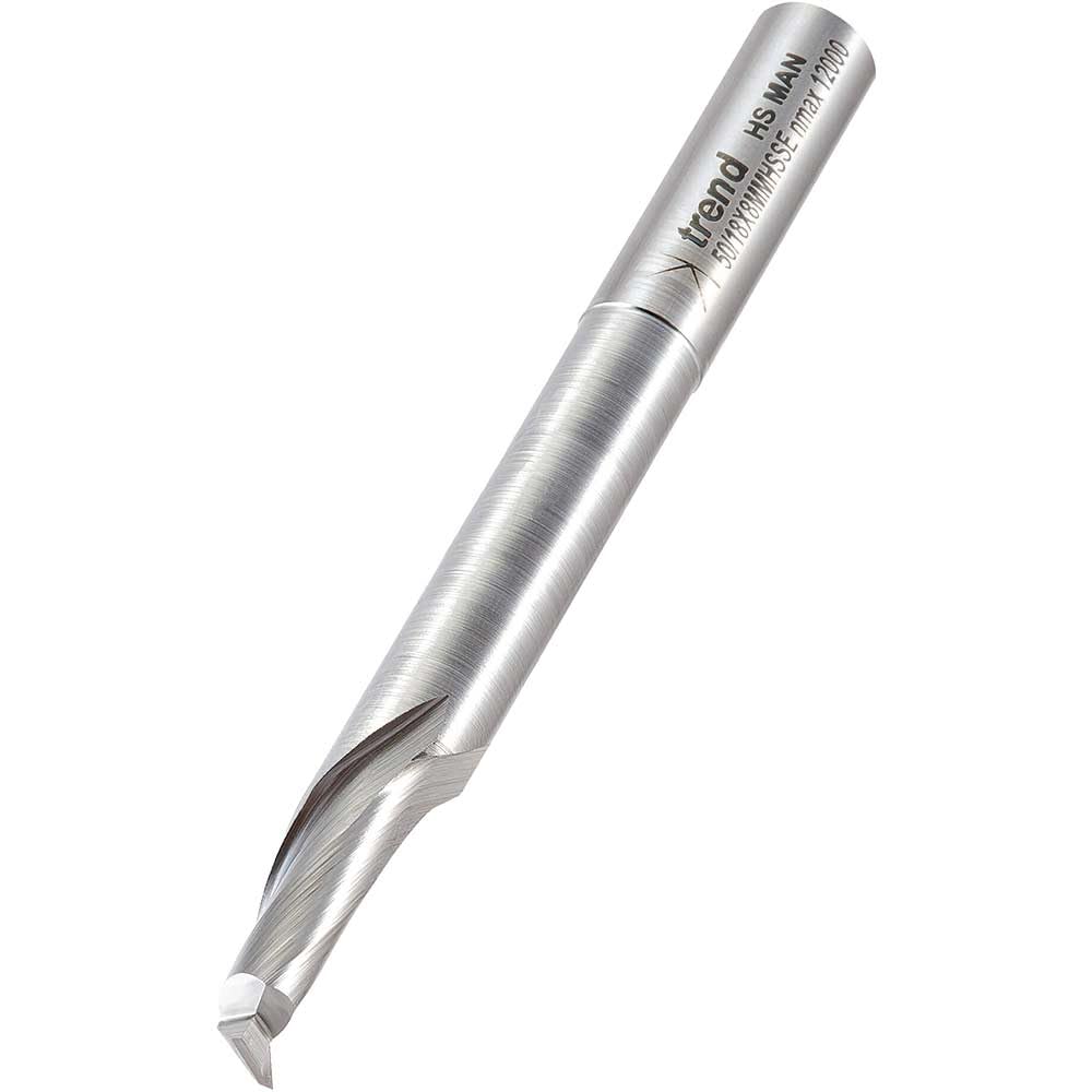 Trend Aluminium UPVC Single Flute Narrow Neck Helical Cutter 8mm 14mm 8mm