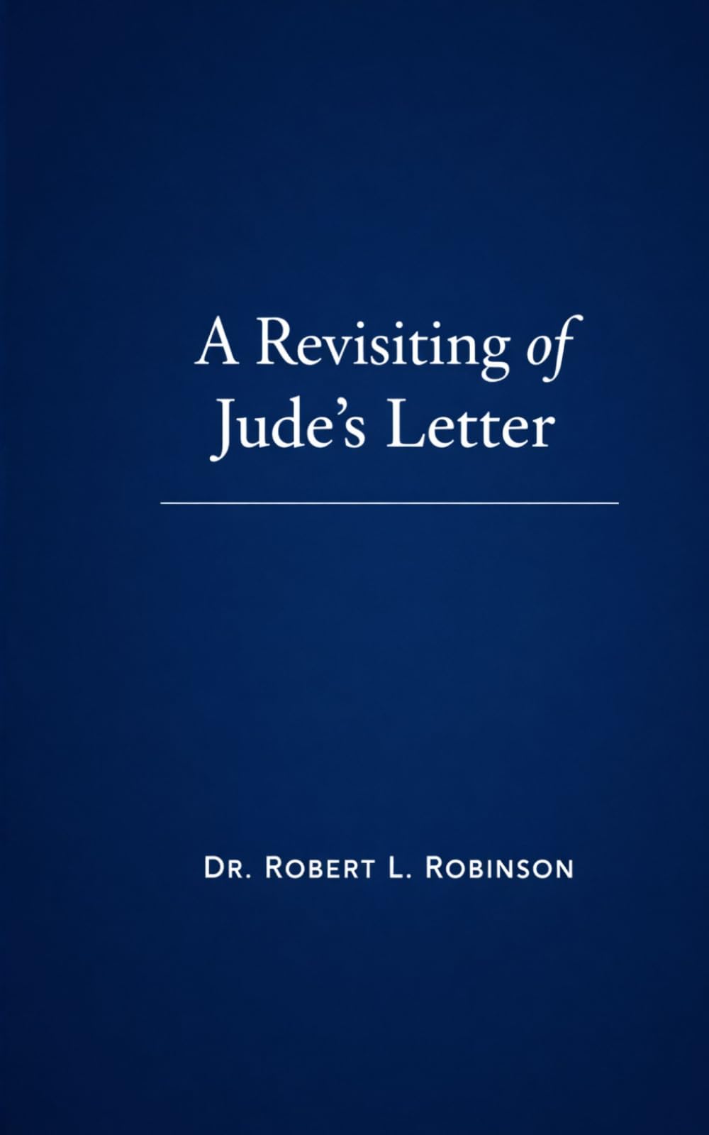 A Revisiting Of Jude's Letter