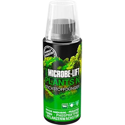 Fertilizante líquido de nitrógeno MICROBE-LIFT Plants N para Plantas de Acuario Cover