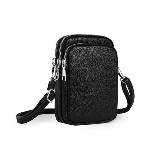 Petit sac à bandoulière femme en cuir synthétique souple pour voyage