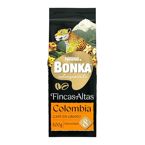 Bonka Café Grano Colombia 500g, intensidad 8