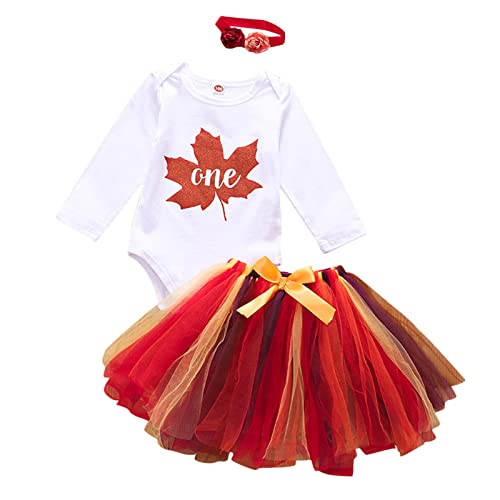 PANGHUBO Traje Novio Azul de Manga Larga para niños y niñas, Falda, Diadema, Conjunto de 3 uds. Trajes Nieve De Niñas (White, 12-18 Months)